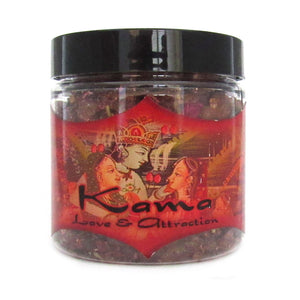 Kama (Love and Attraction) Resin Incense Jar by Prabhuji's (2.4 oz)