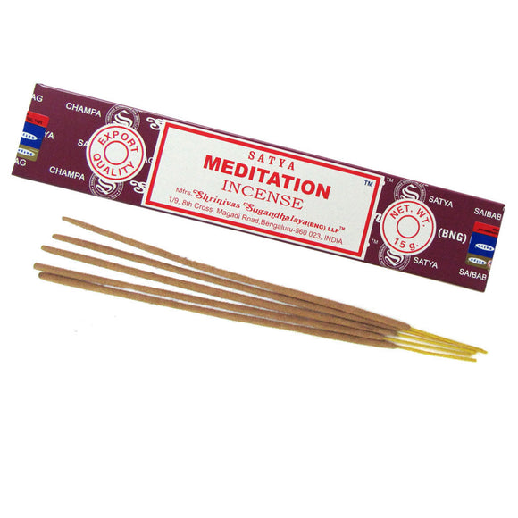 Meditation Incense Sticks (15 g) by Satya