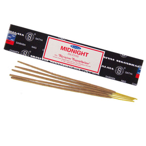 Midnight Incense Sticks (15 g) by Satya