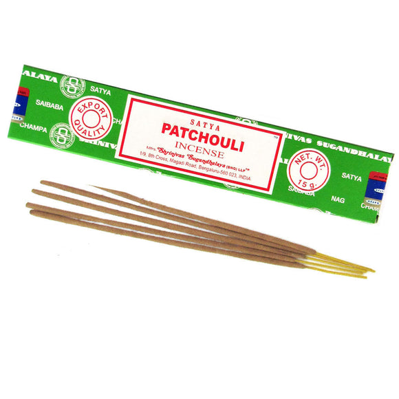 Patchouli Incense Sticks (15 g) by Satya