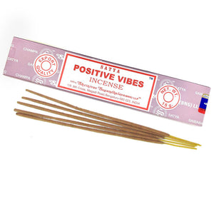 Positive Vibes Incense Sticks (15 g) by Satya