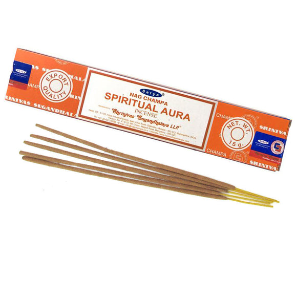 Spiritual Aura Incense Sticks (15 g) by Satya