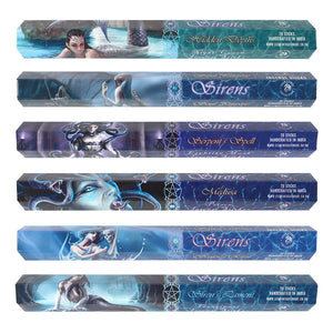 Sirens Incense Gift Set (6 Packages of 20 Incense Sticks)