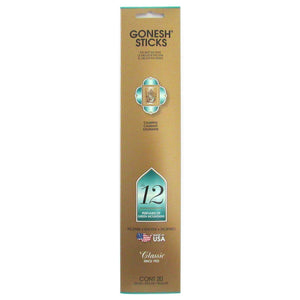 Gonesh Classic Incense Sticks (Package of 20) - #12 Green Mountains