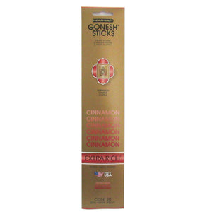 Gonesh Extra Rich Incense Sticks (Package of 20) - Cinnamon