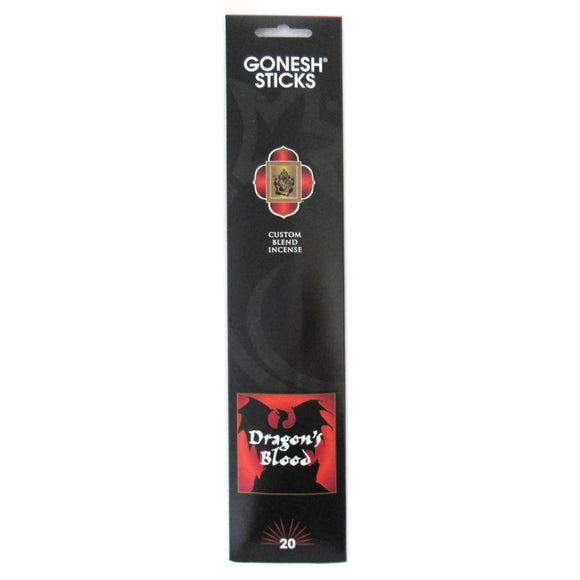 Gonesh Incense Sticks (Package of 20) - Dragon's Blood