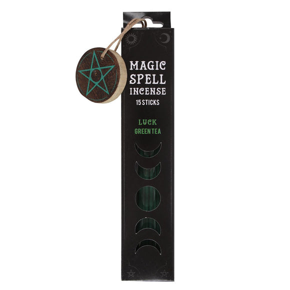 Luck (Green Tea) Magic Spell Incense Sticks