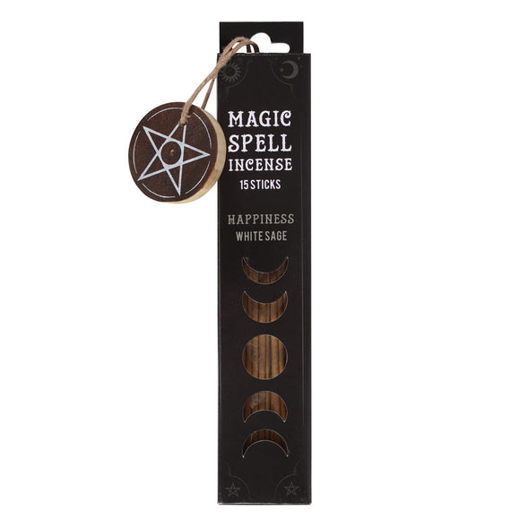 Happiness (White Sage) Magic Spell Incense Sticks