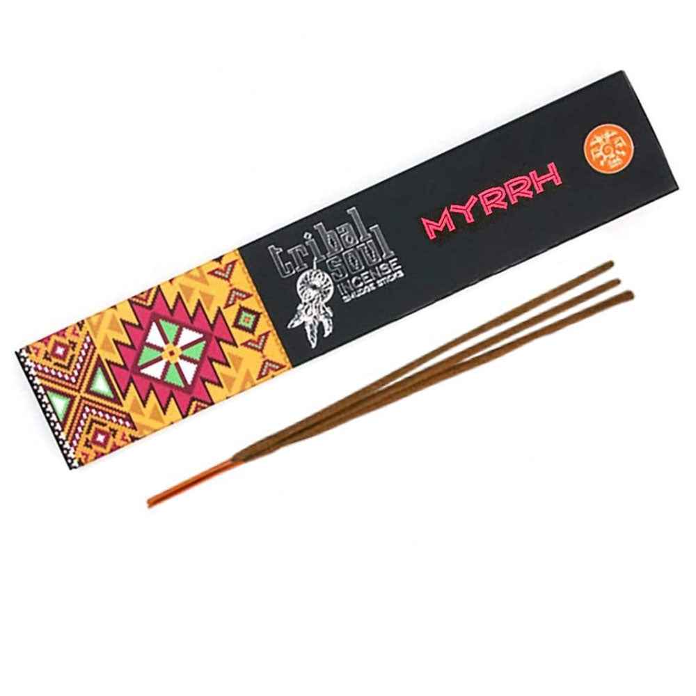 Tribal Soul Incense Sticks Sampler – 6 Fragrances, 90g Total, Assorted