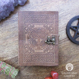 Tree of Life "Dream Keeper" Leather Journal with Latch