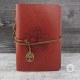 Faux Leather Tree of Life Journal (Brown)