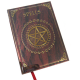 "Spells" Embossed Journal (Red)