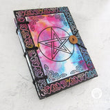 Pentagram Tie-Dye Hardcover Journal