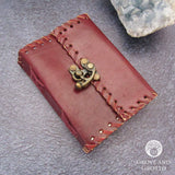 Small Leather Journal with Latch (5 Inches)