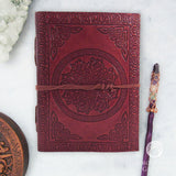 Celtic Mandala Leather Journal