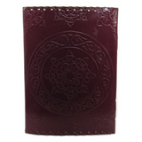 Seven Chakras Leather Journal (10x7 Inches)