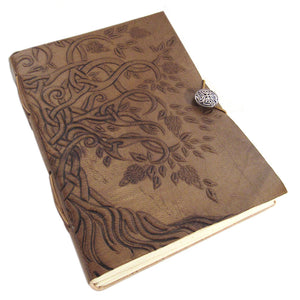Faery Tree Leather Journal