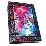 Pentagram Tie-Dye Hardcover Journal