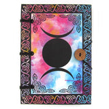Triple Moon Tie-Dye Hardcover Journal