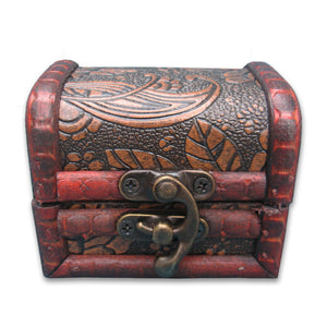 Mini Treasure Chest with Brass Latch