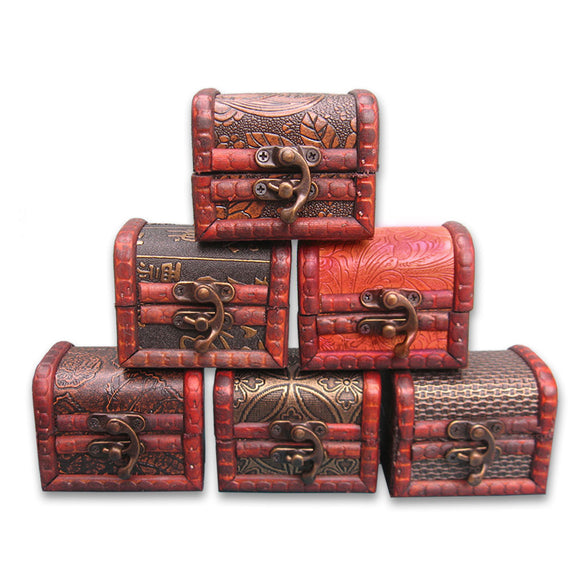 Mini Treasure Chests (Set of 6)