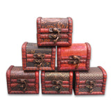 Mini Treasure Chests (Set of 6)