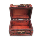 Mini Treasure Chest with Brass Latch