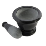 Black Stone Mortar and Pestle (Small)