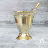 Brass Mortar and Pestle (Medium)