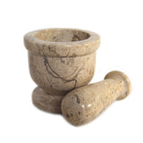 Fossil Marble Mortar and Pestle (2.5 Inches)