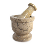 Fossil Marble Mortar and Pestle (2.5 Inches)