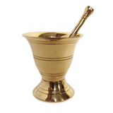 Brass Mortar and Pestle (Small)