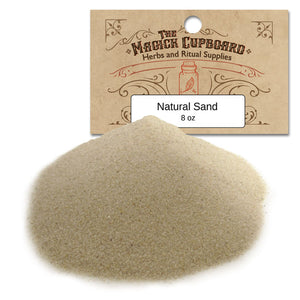 Natural Sand for Incense Burners (1/2 lb)