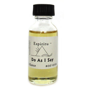 Do As I Say Oil by Espiritu (1 oz)