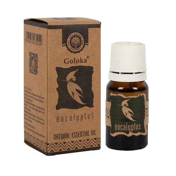 Eucalyptus Natural Essential Oil by Goloka (10 ml)