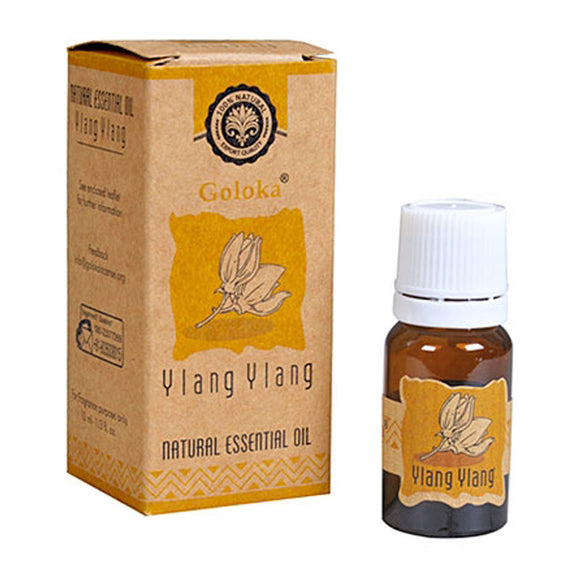 Ylang Ylang Natural Essential Oil by Goloka (10 ml)