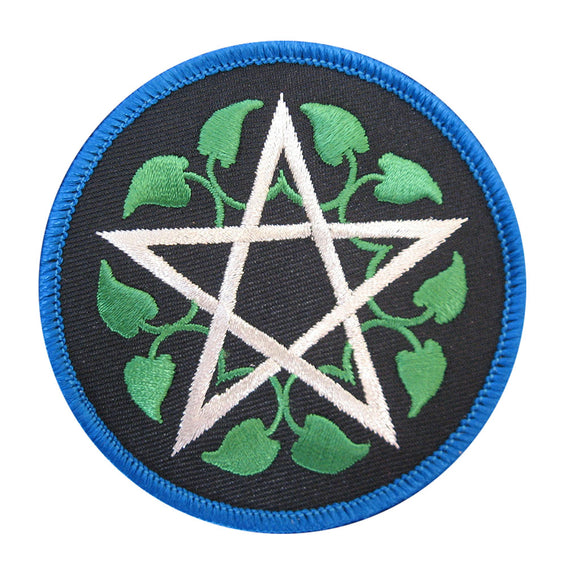 Leafy Pentagram Patch