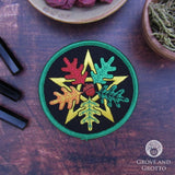 Oak Leaf Pentagram Patch