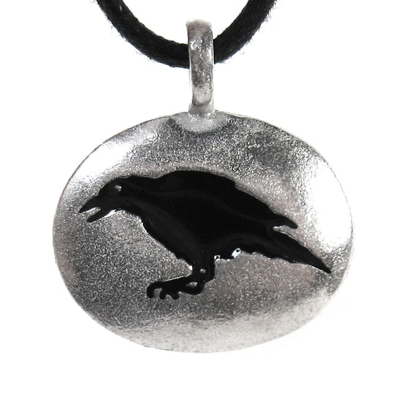 Raven Animal Spirit Pendant