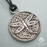Celtic Wisdom Dragonfly Pendant
