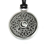 Celtic Wisdom Triple Moon Pendant