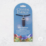 Blue Goldstone (Abundance) Crystal Energy Pendant