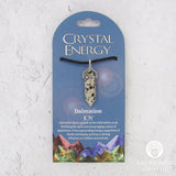 Dalmatian Stone (Joy) Crystal Energy Pendant