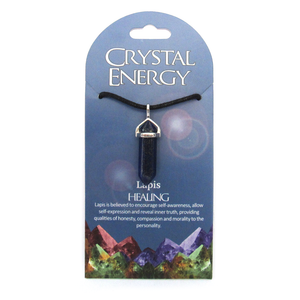 Lapis (Healing) Crystal Energy Pendant