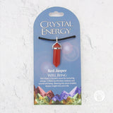 Red Jasper (Well Being) Crystal Energy Pendant