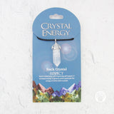 Rock Crystal (Respect) Crystal Energy Pendant