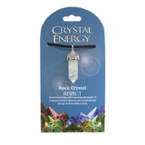 Rock Crystal (Respect) Crystal Energy Pendant