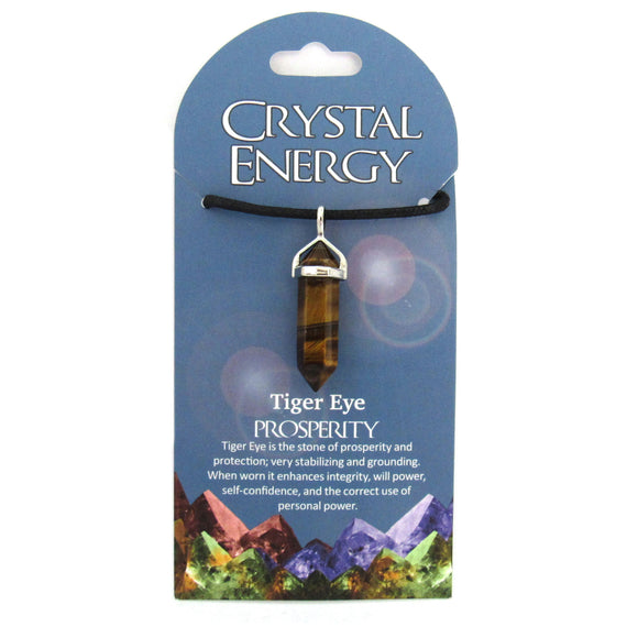 Tiger Eye (Prosperity) Crystal Energy Pendant