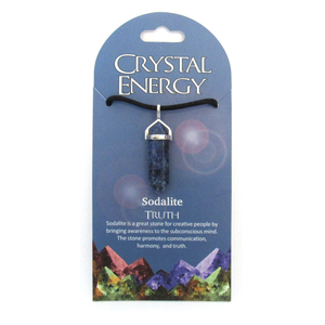 Sodalite (Truth) Crystal Energy Pendant