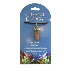 Unakite (Energy) Crystal Energy Pendant